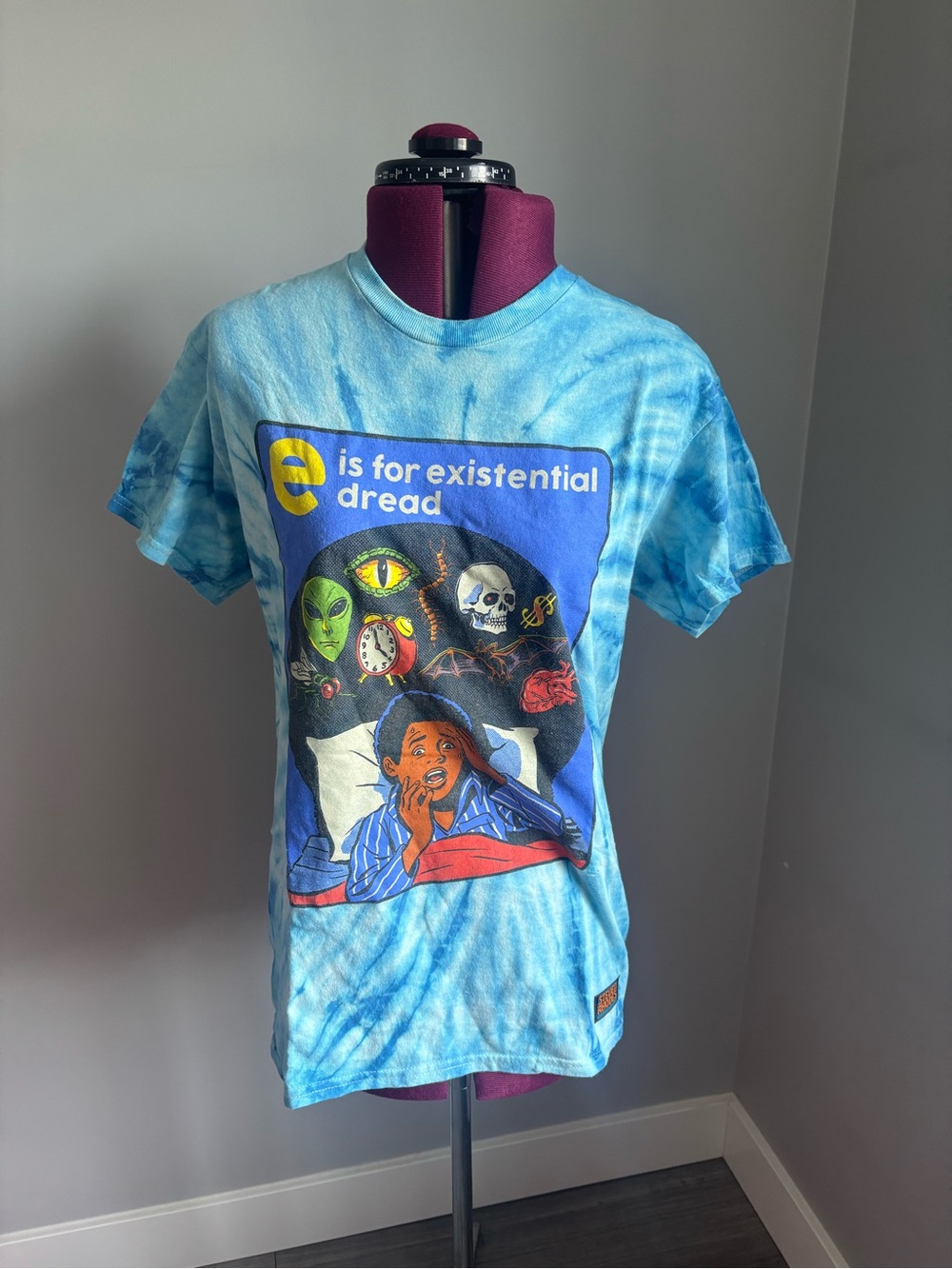 Steved Rhodes Blue Tie-Dye Tee
